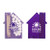 Frost White/Translucent Purple Logo - House Mints & Picks