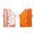 Frost White/Translucent Orange Blank - House Mints & Picks