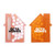 Frost White/Translucent Orange Logo - House Mints & Picks