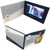 Peony - 7" LCD Video Bi-fold Brochure