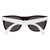 4000 WHT Folded Blank - Rubberized Sunglasses
