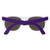 4000 WHTPUR Folded Blank - Rubberized Sunglasses