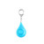 Water Drop Safety Alarm Keychain With LED Light