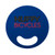 Blue - Circle Hand Fan