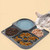 4 Compartments Slow Feeder Licking Mat