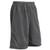 charcoal - Polyester Tricot Short with Liner 9 Inseam