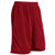 scarlet - Polyester Tricot Short with Liner 9 Inseam
