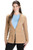 Camel Heather - Sweater Blazer