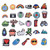 PVC Croc Charms for Beach Tote Bag/Shoes