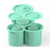 3 Sizes Silicone Cylinder Tumbler Ice Mold with Lid