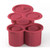 3 Sizes Silicone Cylinder Tumbler Ice Mold with Lid