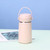 11.8oz/350ML 304 Stainless Steel Mini Vacuum Insulated Water Bottle With Tea Infuser With Handle