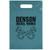 Teal Blue Logo - 9 ½W x 14H Die Cut Handle Bag - Flexo Ink Print