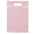 Pink Blank - 9 ½W x 14H Die Cut Handle Bag - Flexo Ink Print
