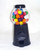 3-1/2"x3-1/2"x6" Black Gumball- Candy Dispenser Machine