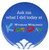 Round Celluloid Button (3 1/2")