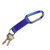Blue - Steel Carabiner Key Tag