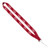 3/4" Polyester Lanyard with Sewn Silver Metal Split-Ring