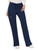 Navy Blue Blank - Cherokee Workwear Revolution Women's Mid Rise Drawstring Cargo Pant