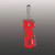 Ultra Vivid Clear Acrylic Zipper Pulls