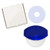Translucent Blue Blank - World's Best Pizza Cutter® Set