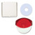 Translucent Red Blank - World's Best Pizza Cutter® Set