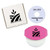 Pink Logo Various Views - World's Best Pizza Cutter® Set
