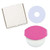 Pink Blank Various Views - World's Best Pizza Cutter® Set