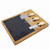 Bamboo/slate Cheese Board And Tool Set