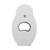 White - Penguin Shape Magnetic Bottle Opener