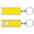 Yellow - Rectangle LED Keychain