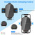 15W Fast Auto Sensing Car Wireless Charger Phone Mount With Air Vent Adjustable Holder In Mirror