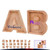Wooden Letter Money Jar