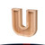 Wooden Letter Money Jar