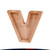 Wooden Letter Money Jar