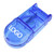 3.5''x 1.6''x1'' Portable ABS Plastic Pill Cutter & Case