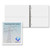 White Imprinted - 1" Entrapment Angle D Ring Binder