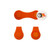 orange logo - Silicone Golf Ball Marker Clip