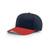 Navy Blue/Red Blank - Richardson 495 Pro Mesh R-Flex Hat