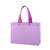 Purple - Non-Woven Economy Tote Bag