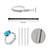 Measuring Set Reusable Finger Size Gauge Measure Tool