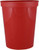 Red Blank - 16 Oz. Smooth Wall Plastic Stadium Cup