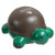 Brown/Green - Turtle Stress Reliever