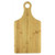 Bamboo Paddle Shape Cutting Board - 13.5" X 7"