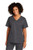 Pewter Gray Blank - WonderWink® Women's WorkFlex™ Mock Wrap Top