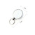 Full Metal Round Badge Reel w/ Belt Clip