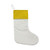 Yellow - Full-color Sublimation Christmas Sock Gift Bags