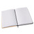 Bamboo Brown/Black Blank - 6"x 8" Bamboo Journal w/RPET Back