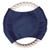 Navy - Rope Disc - Sewn Woven Patch