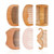 Natural Wood Beard Combs